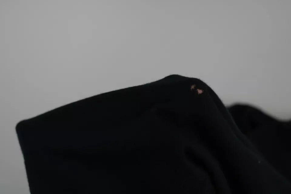 Black Cashmere Crew Neck Sweatshirt Sweater