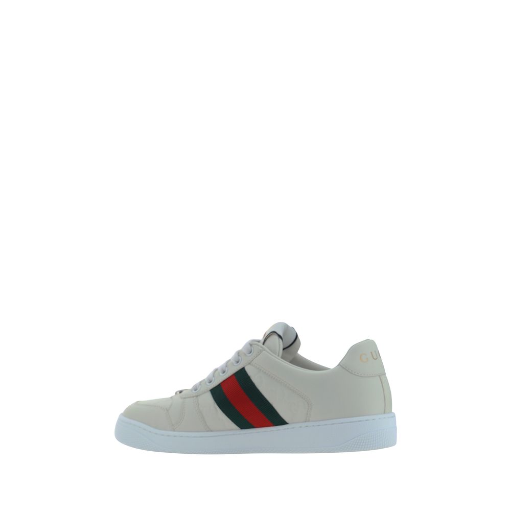 White Leather Sneakers