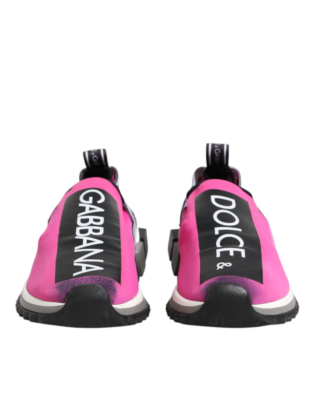 Fuchsia White Slip On Sorrento Sneakers Shoes