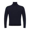 Blue Cashmere Turtleneck