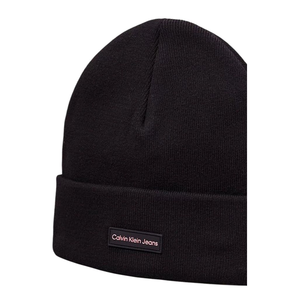 Black Recycled Polyester Caps Baseball Hat