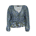 Blue Polyester Shirt