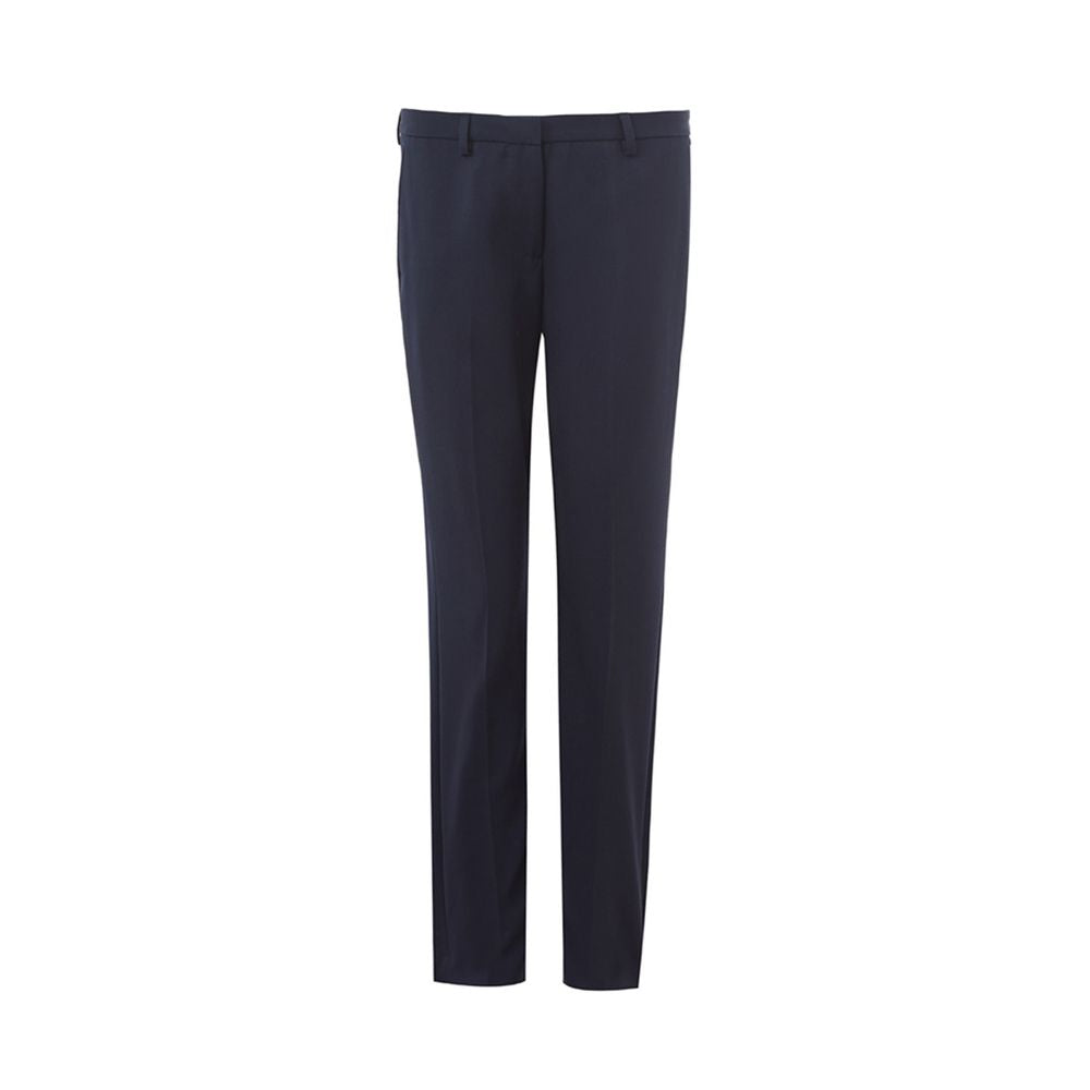 Blue Wool Dress Pants