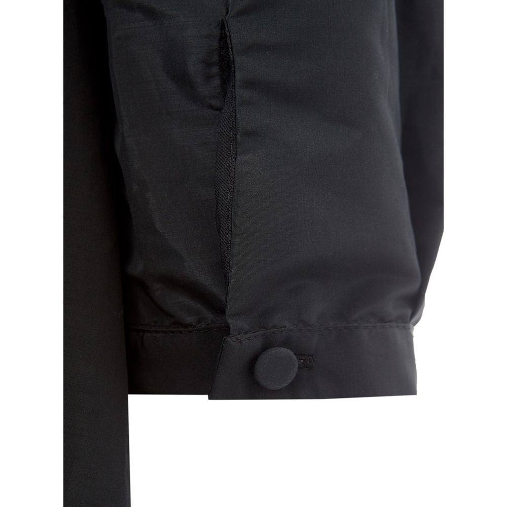 Black Polyester Cocktail Dress