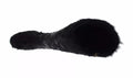 Black Xiangao Lamb Fur Leather Boots Shoes