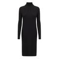 Black Wool Long Dress