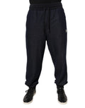 Dark Gray Jacquard Jogger Men Sweatpants Pants