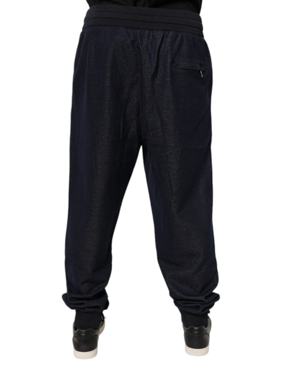 Dark Gray Jacquard Jogger Men Sweatpants Pants