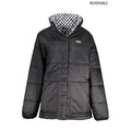 Black Nylon Jackets & Coat