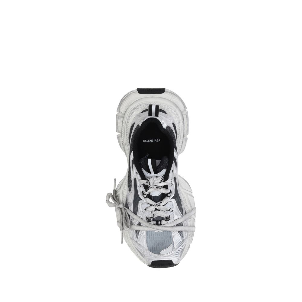 Multicolor Polyethylene Athletic Sneakers