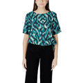 Bicolor Viscose Blouse