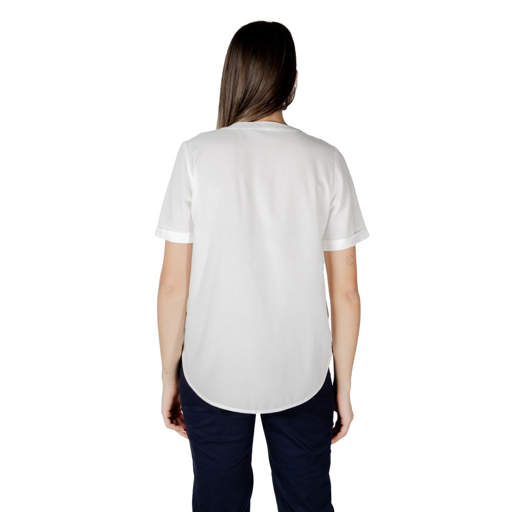 White Viscose Blouse