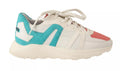 Multicolor Low Top Lace Up Women Sneakers Shoes