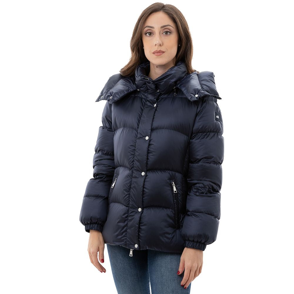 Blue Polyamide Coat