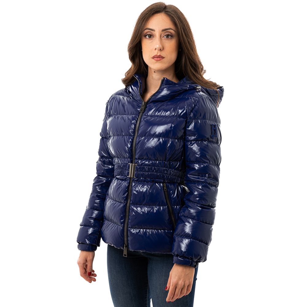 Blue Polyamide Coat
