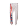 White Cotton Athletic Pants