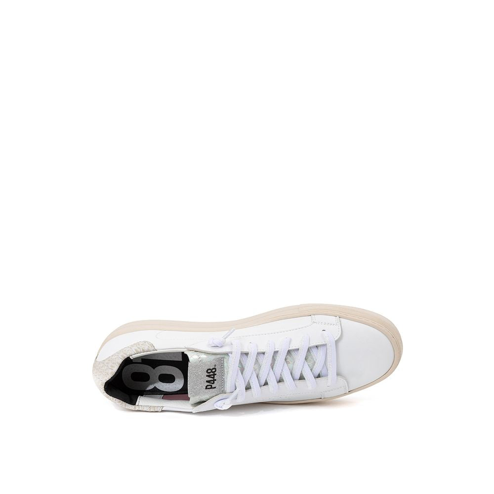 White Leather Sneakers