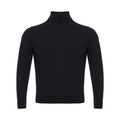 Black Cashmere Turtleneck