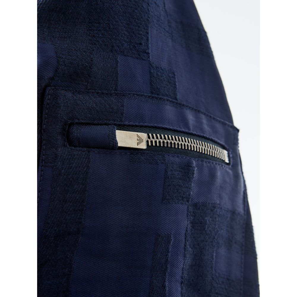 Blue Linen T-Shirt
