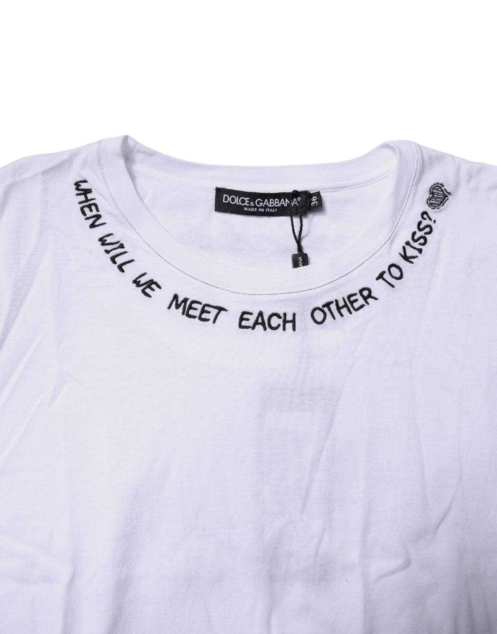 White Cotton Sleeveless Printed Tank T-shirt