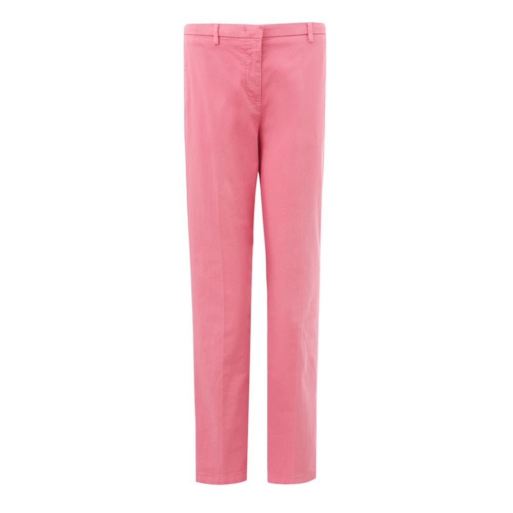 Pink Cotton Chino Pants