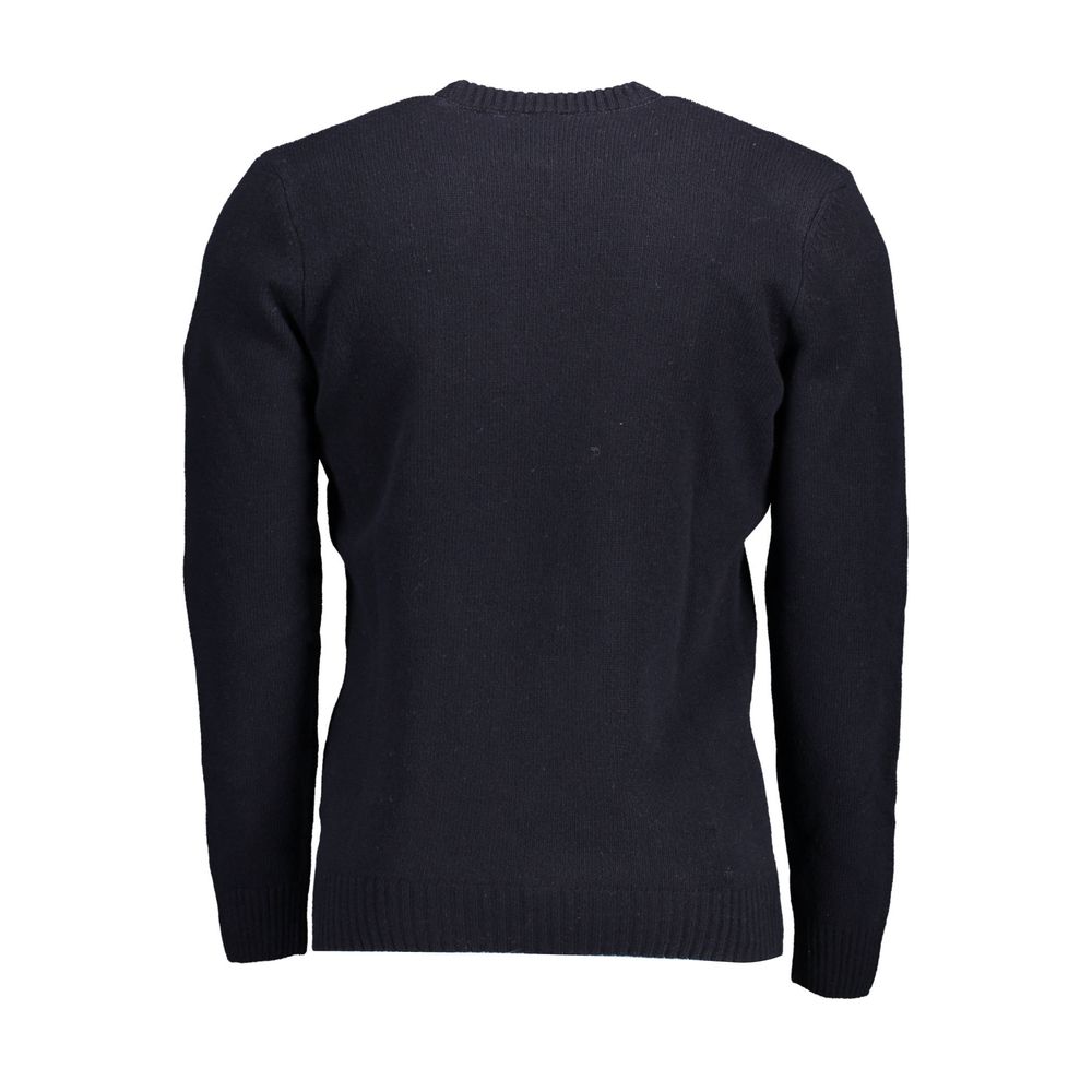 Blue Wool Men's Sweater