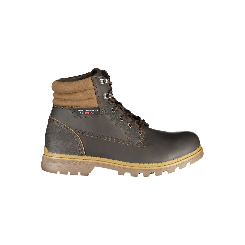 Marrone Poliuretano Men Ankle Boot