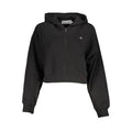 Black Cotton Women's Sweatshirt