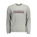 Grigio Cotton Men Sweatshirt