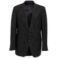 Black Silk Blazer