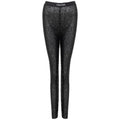 Black Polyester Joggers (Workout Pants)