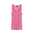 Pink Silk Tank Tops