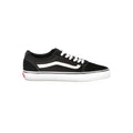 Black Polyurethane Men Sneaker