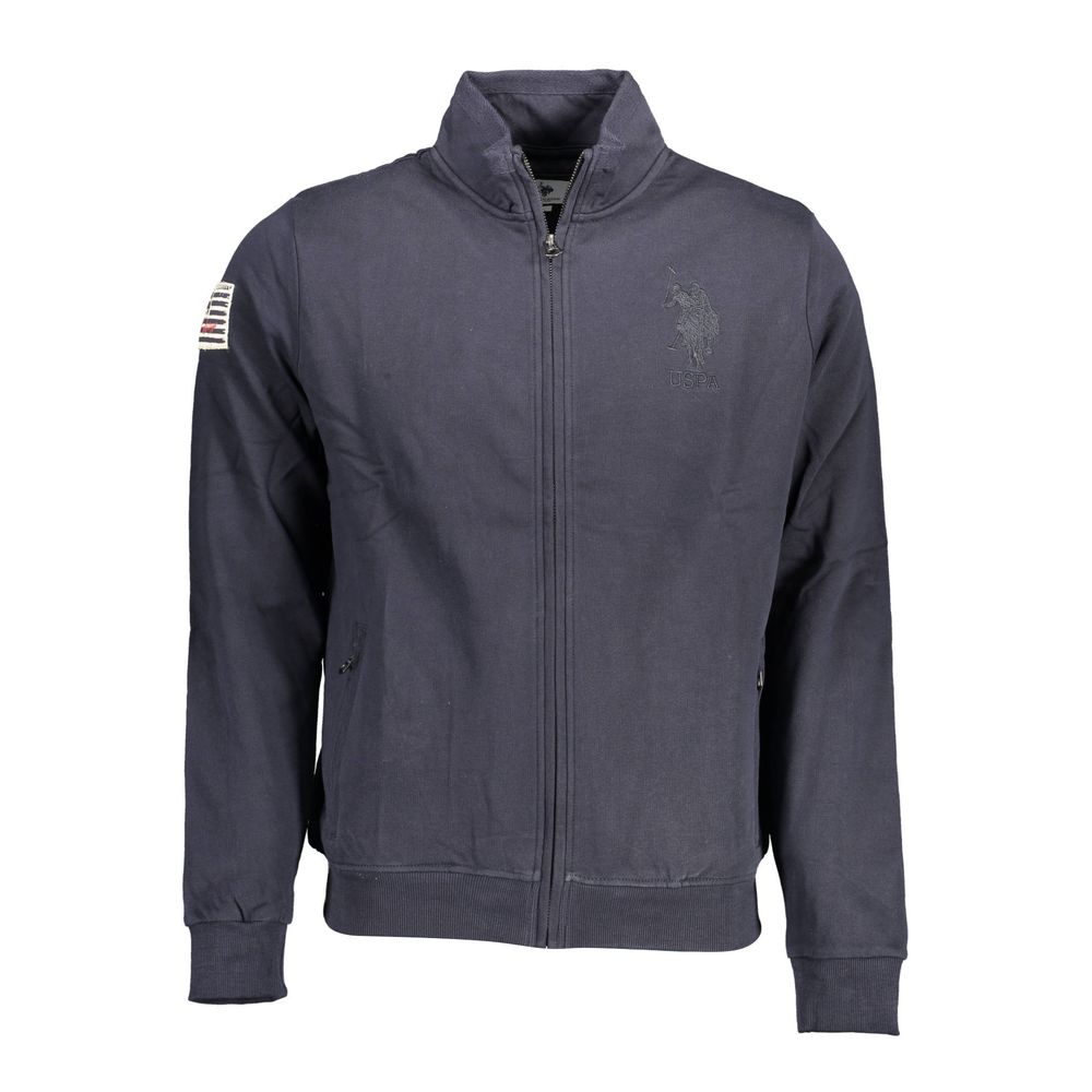 Blue Cotton Men's Sweatshirt