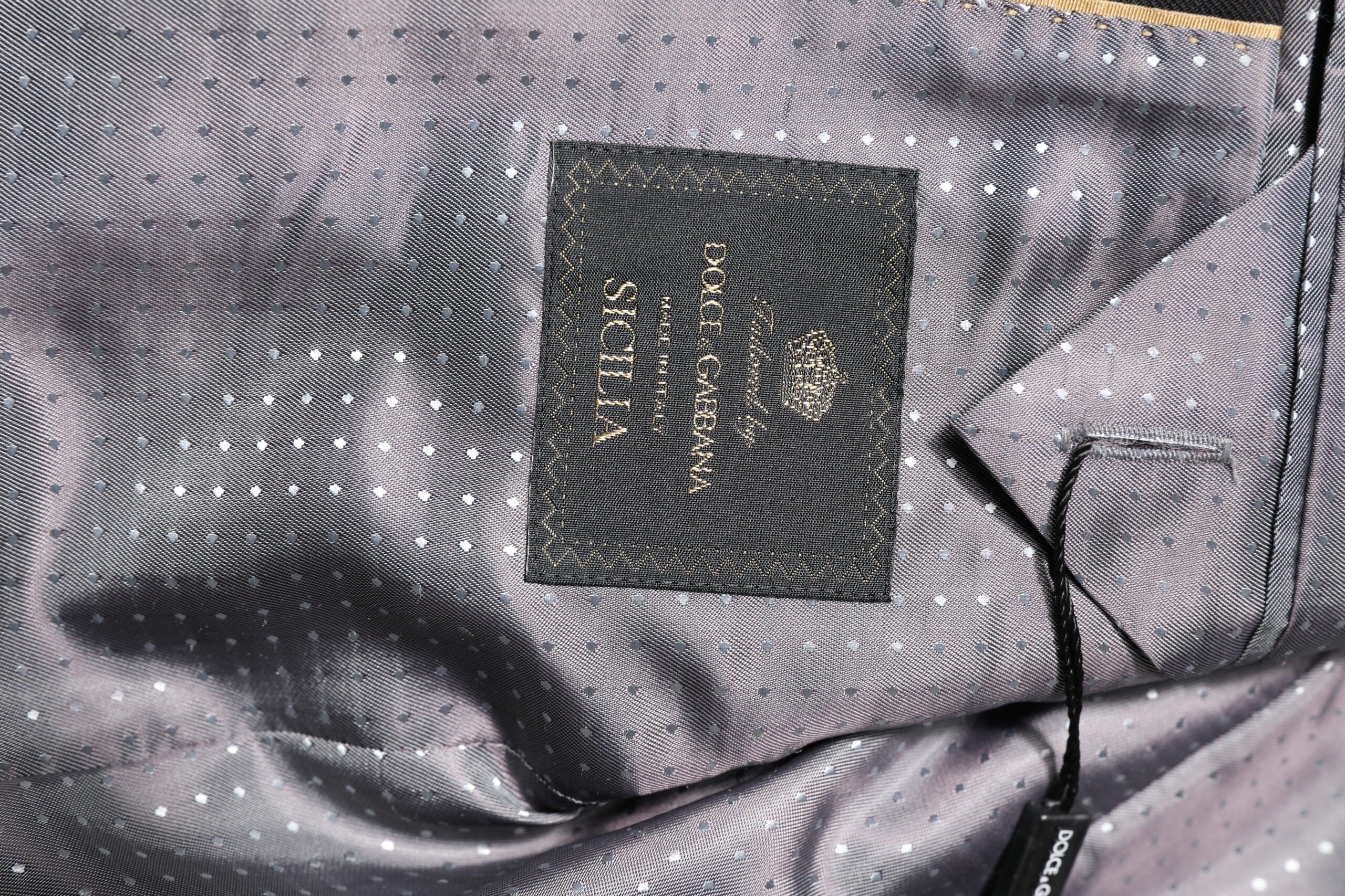 Dark Gray Striped SICILIA Formal 2 Piece Suit