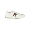 White Polyurethane Men Sneaker