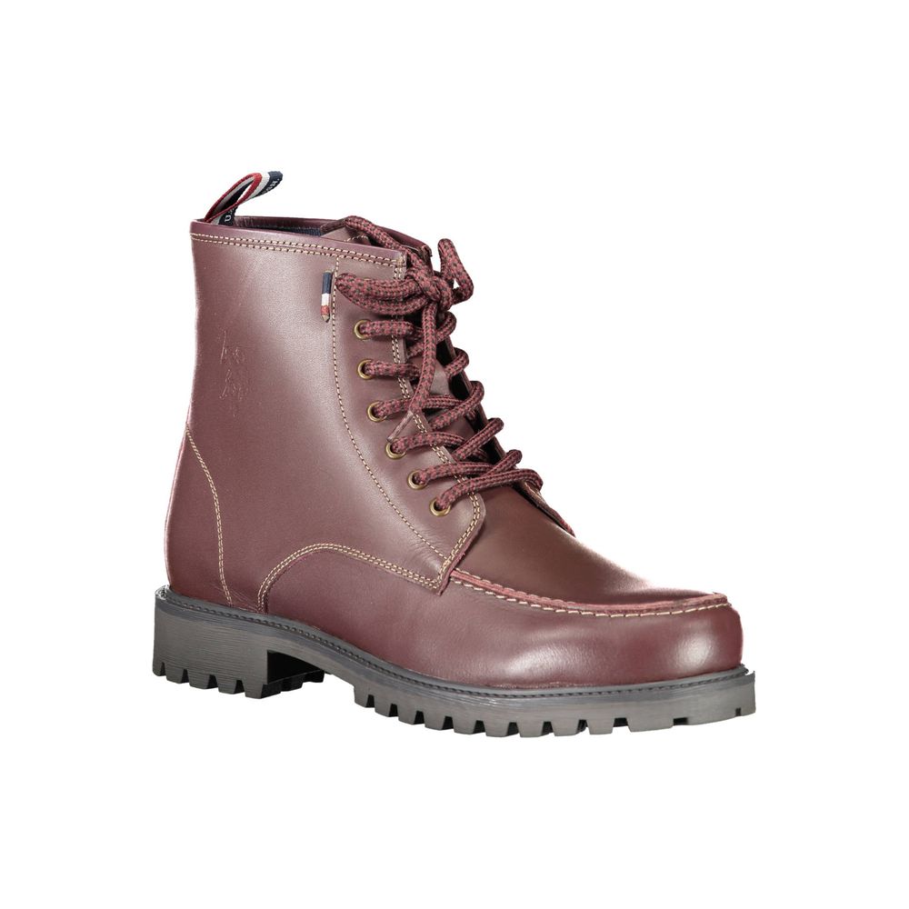 Red Leather Men's Boot