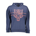 Blue Cotton Men's Hoodie