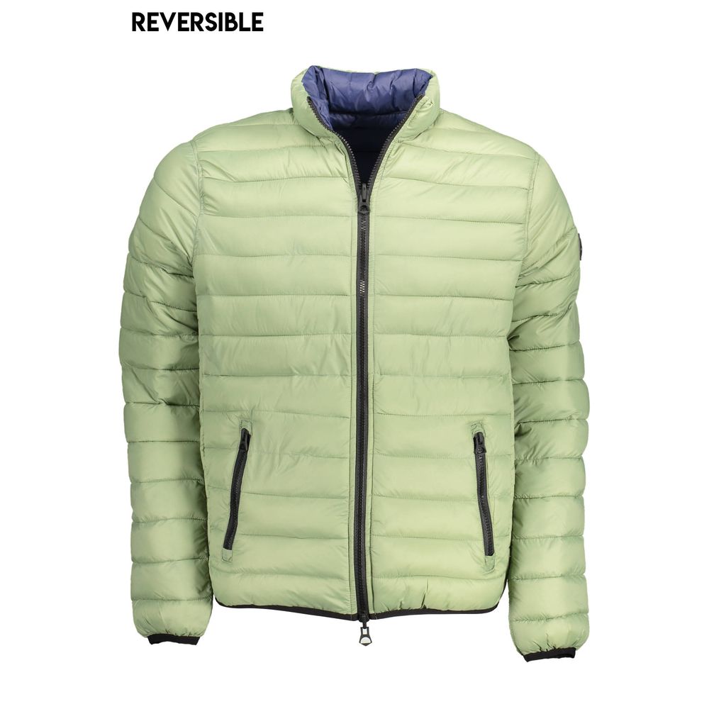Green Nylon Men's Jacket