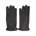 Gray Leather Gloves