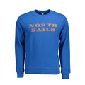 Blue Cotton Men's Sweatshirt