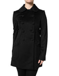 Black Wool Sartoria Italiano Blazer Jacket