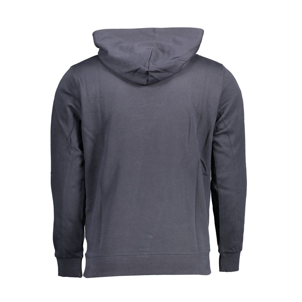 Blue Cotton Mens Sweatshirt