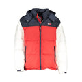 Blue Polyester Men's Jacket