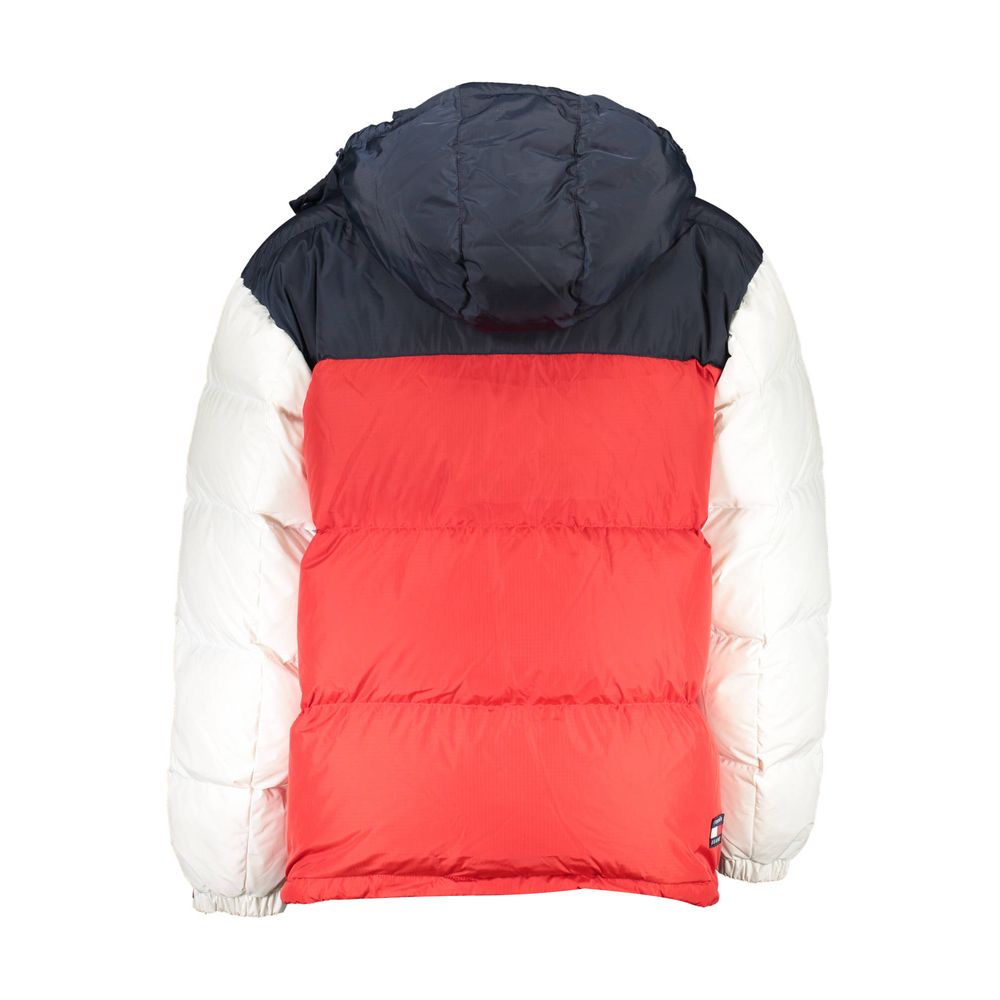 Blue Polyester Men's Jacket