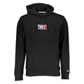 Black Cotton Men's Sweatshirt