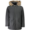 Gray Cotton Men's Jacket