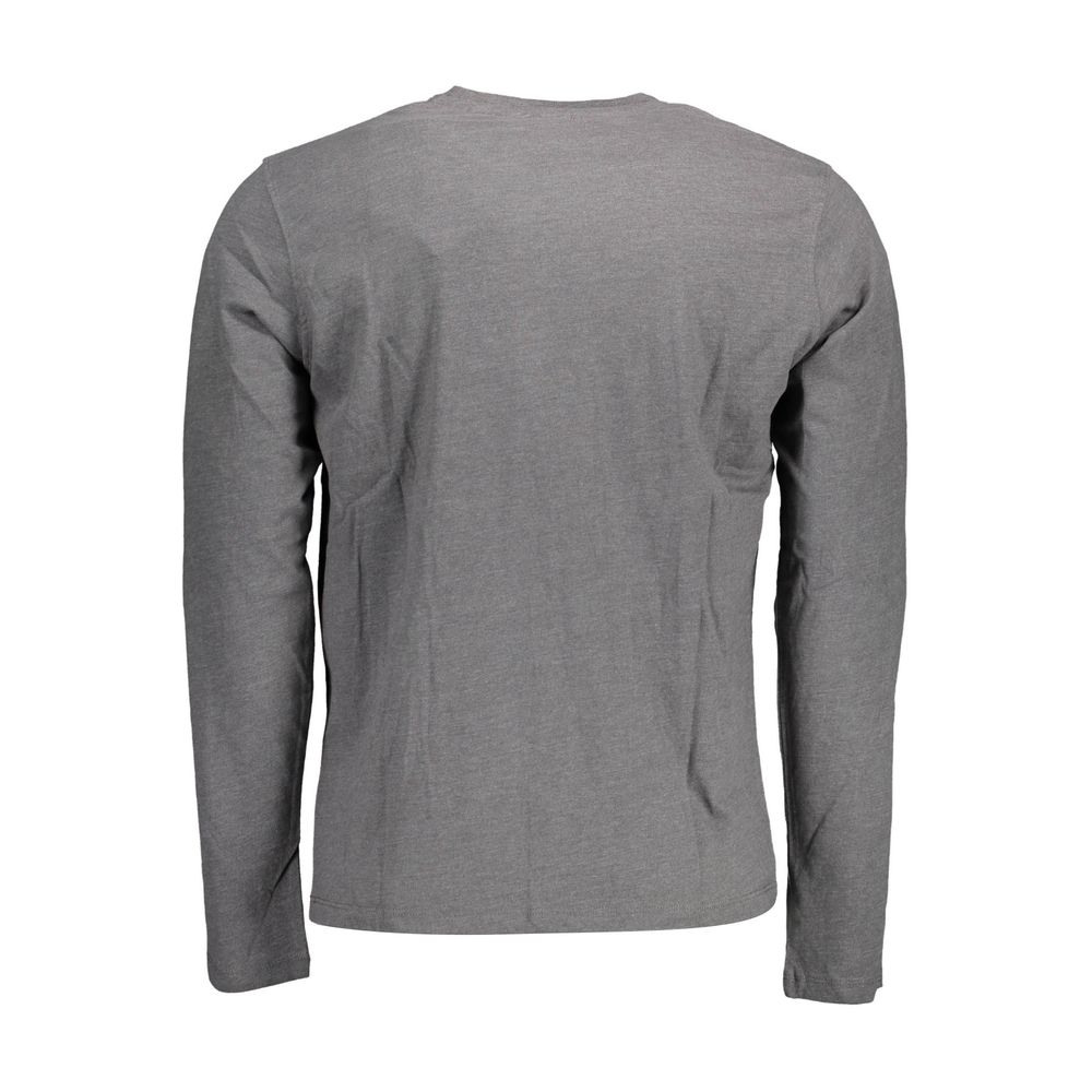 Grey Cotton Mens T-Shirt