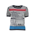 Blu Cotton Women Shirt