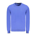Blue Cotton Men's Sweater